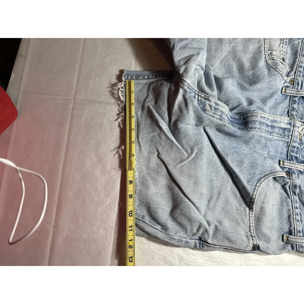 VTG Levi's 505 Mens 38 Waist Denim Cutoff Shorts High Rise Distressed Canada